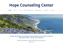 Tablet Screenshot of hopecounseling.org